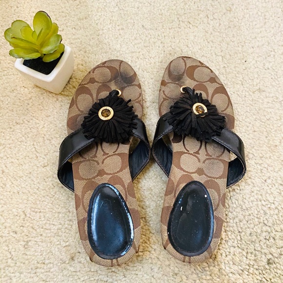 Coach Shoes Authentic Coach Women Sandals Poshmark